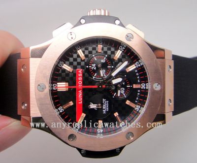 Japan Grade Hublot Luna Rossa Replica Watch Big Bang Rose Gold